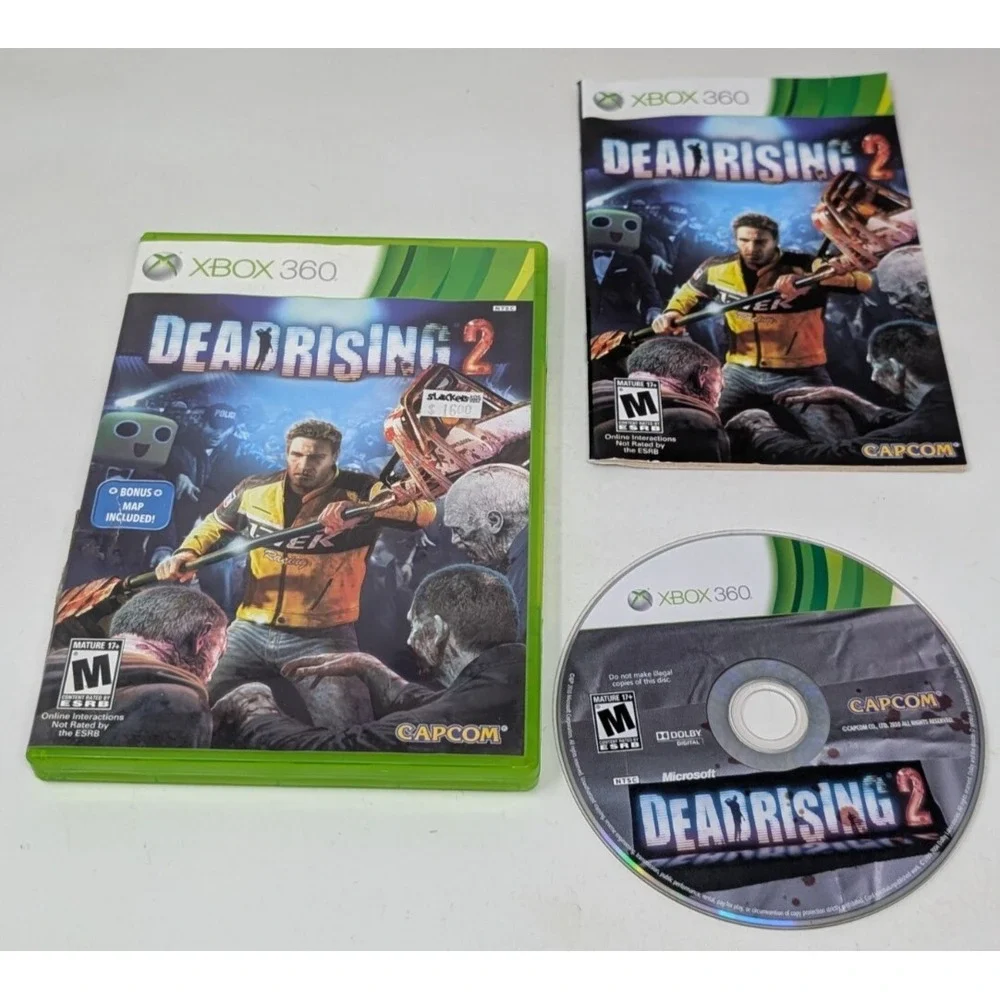 Dead Rising‎ 2 Microsoft Xbox 360 2010 TESTED Complete CIB